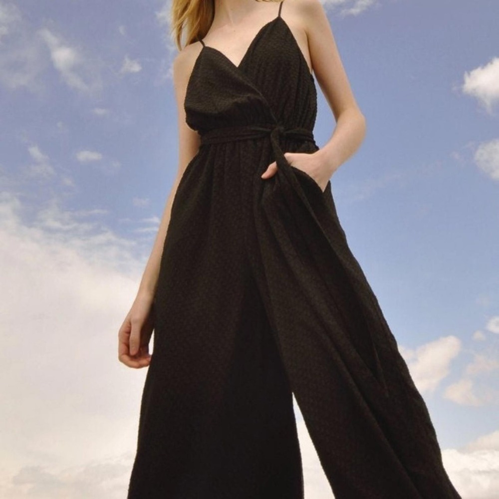 NWT $199 TJD The Jetset Diaries Size M Black 'Gypsy Eyes' Jumpsuit